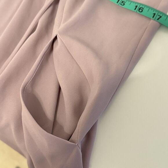 Aritzia Wilfred Sabine Dress Sleeveless Faux Wrap Size Med Mini Ballet Feminine - Picture 12 of 12